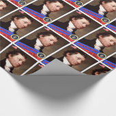 James Monroe-honkbalkaart Cadeaupapier (Hoek)