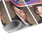 James Monroe-honkbalkaart Cadeaupapier (Rol Hoek)