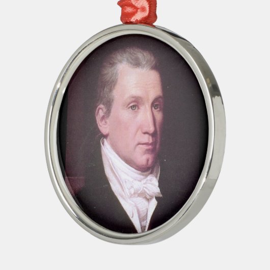 James Monroe Metalen Ornament (Links)