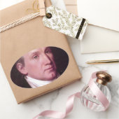 James Monroe Ovale Sticker (Geschenken)
