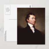 James Monroe Portrait van Samuel Morse Briefkaart (Voorkant / Achterkant)