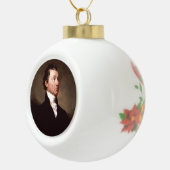 James Monroe Portrait, vroeg Amerikaans President Keramische Bal Ornament (Rechts)