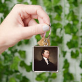 James Monroe Portrait, vroeg Amerikaans President Sleutelhanger (Hand)