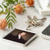 James Monroe Portrait, vroeg Amerikaans President Sleutelhanger (Zijkant)