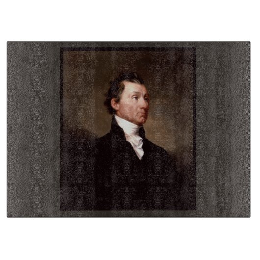 James Monroe Portrait, vroeg Amerikaans President Snijplank (Voorkant)