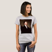 James Monroe Portrait, vroeg Amerikaans President T-shirt (Voorkant volledig)