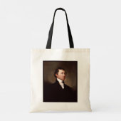 James Monroe Portrait, vroeg Amerikaans President Tote Bag (Achterkant)
