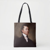 James Monroe Portrait, vroeg Amerikaans President Tote Bag (Voorkant)