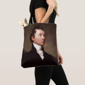 James Monroe Portrait, vroeg Amerikaans President Tote Bag (Dichtbij)
