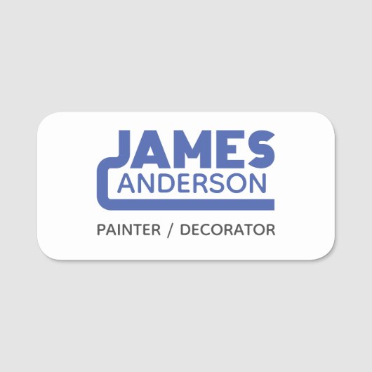 James Naamplaatje (Voorkant)