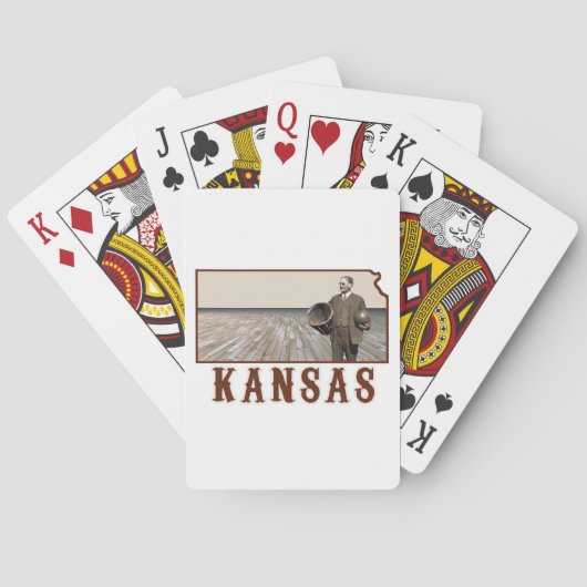 James Naismith Basketball Speelkaarten (Achterkant)