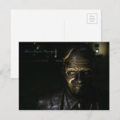 James Naismith Bronze Statue Briefkaart (Voorkant / Achterkant)