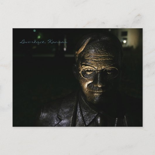 James Naismith Bronze Statue Briefkaart (Voorkant)