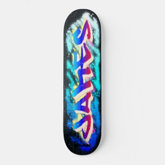 JAMES Op maat gemaakt Graffiti Skateboard (Voorkant)