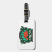 James Peak Wilderness Colorado Camping Bagagelabel (Voorkant verticaal)