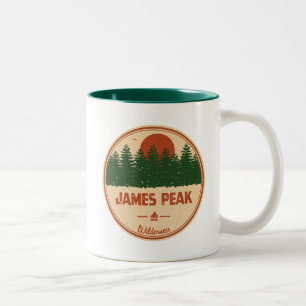 James Peak Wilderness Colorado Tweekleurige Koffiemok