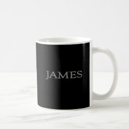 James Personalized Name Koffiemok