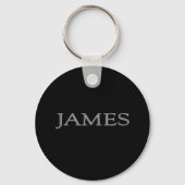James Personalized Name Sleutelhanger (Voorkant)