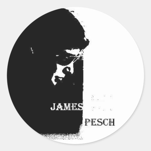 James Pesch Stickers (Voorkant)