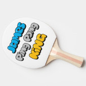 James Ping Pong King Tafeltennisbatje (Zijkant)