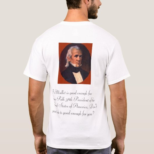 James Polk T-shirt (Achterkant)