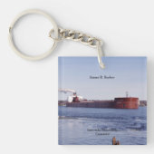 James R. Barker acrylsleutelketen Sleutelhanger (Voorkant)