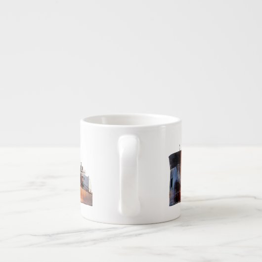 James R. Barker cutout espresso mok (Achterkant)