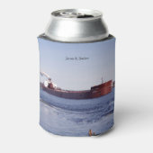 James R. Barker koelbox Blikjeskoeler (Blikje Achterkant)