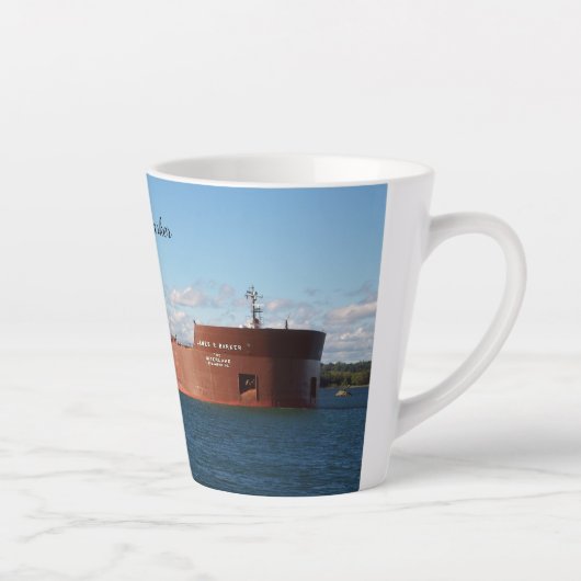 James R. Barker latte mok (Rechts)