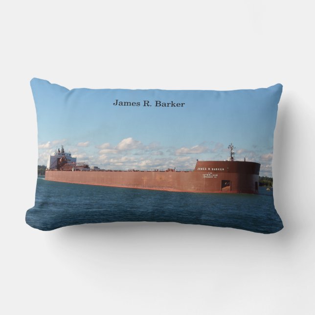 James R. Barker lumbar pillow Kussen (Voorkant)