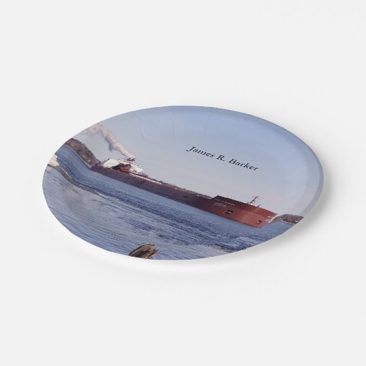 James R. Barker papieren bord (Gekanteld)
