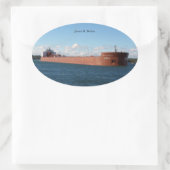 James R. Barker sticker (Tas)