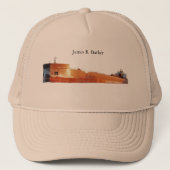 James R. Barker trucker hat Pet (Voorkant)