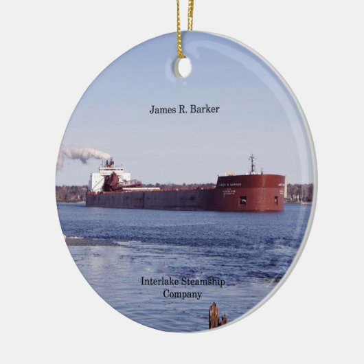 James R. Barker-versiering Keramisch Ornament (Links)