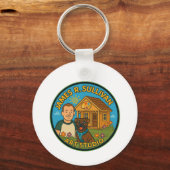 James R. Sullivan Art Studio Logo Sleutelhanger (Voorkant)