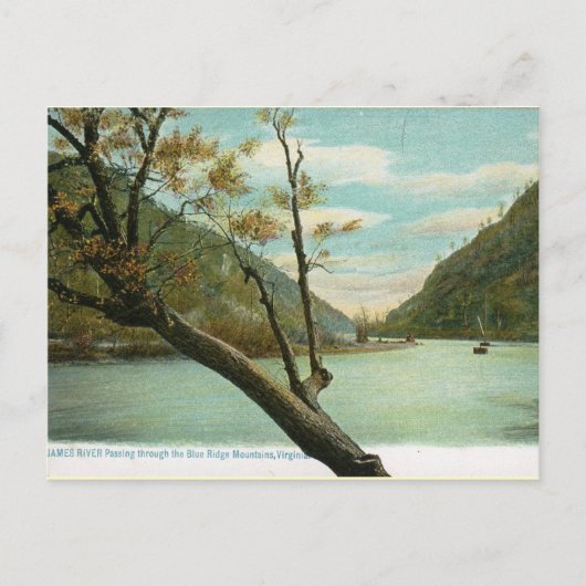 James River, Blue Ridge Mountains, VA Briefkaart (Voorkant)