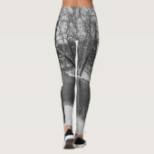 James River Cuts Back Grayscale Leggings (Achterkant)