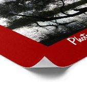 James River in Silhouette Poster (Hoek)