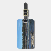 James River Schilderachtig Natuur geïnspireerd Bagagelabel (Voorkant verticaal)