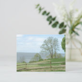 James River, Virginia, VS - briefkaart (Staand voorkant)