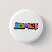 James Ronde Button 3,2 Cm (Voorkant)