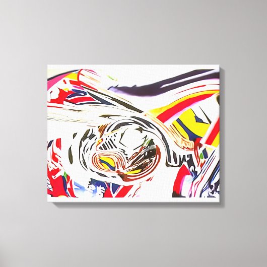James Rosenquist - Na Berlijn V Canvas Afdruk (Voorkant)