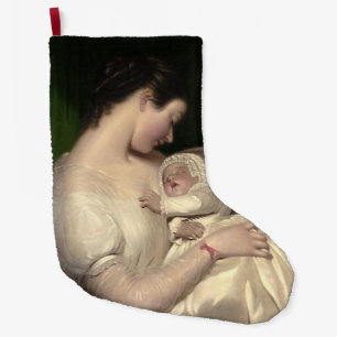 James Sant's vrouw Elizabeth met dochter Mary Grote Kerstsok