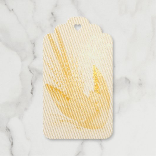 James Sowerby Grondparkiet, Psittacus terrestris Cadeaulabels (Voorkant)