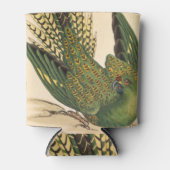 James Sowerby Ground Parrot, Psittacus terrestris Blikjeskoeler (Voorkant)