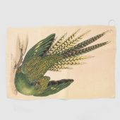 James Sowerby Ground Parrot, Psittacus terrestris Golfhanddoek (Horizontaal)