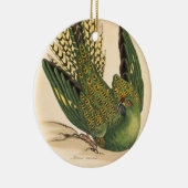 James Sowerby Ground Parrot, Psittacus terrestris Keramisch Ornament (Rechts)