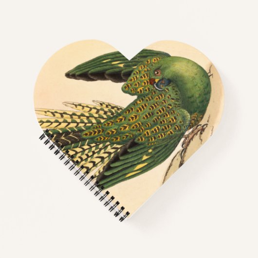 James Sowerby Ground Parrot, Psittacus terrestris Notitieboek (Voorkant)