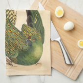 James Sowerby Ground Parrot, Psittacus terrestris Theedoek (Quarter Fold)