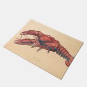 James Sowerby Serrated Lobster Deurmat (Schuin)